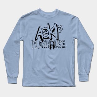 AOKI PLAYHOUSE - EDM rare cartoon edition black Long Sleeve T-Shirt